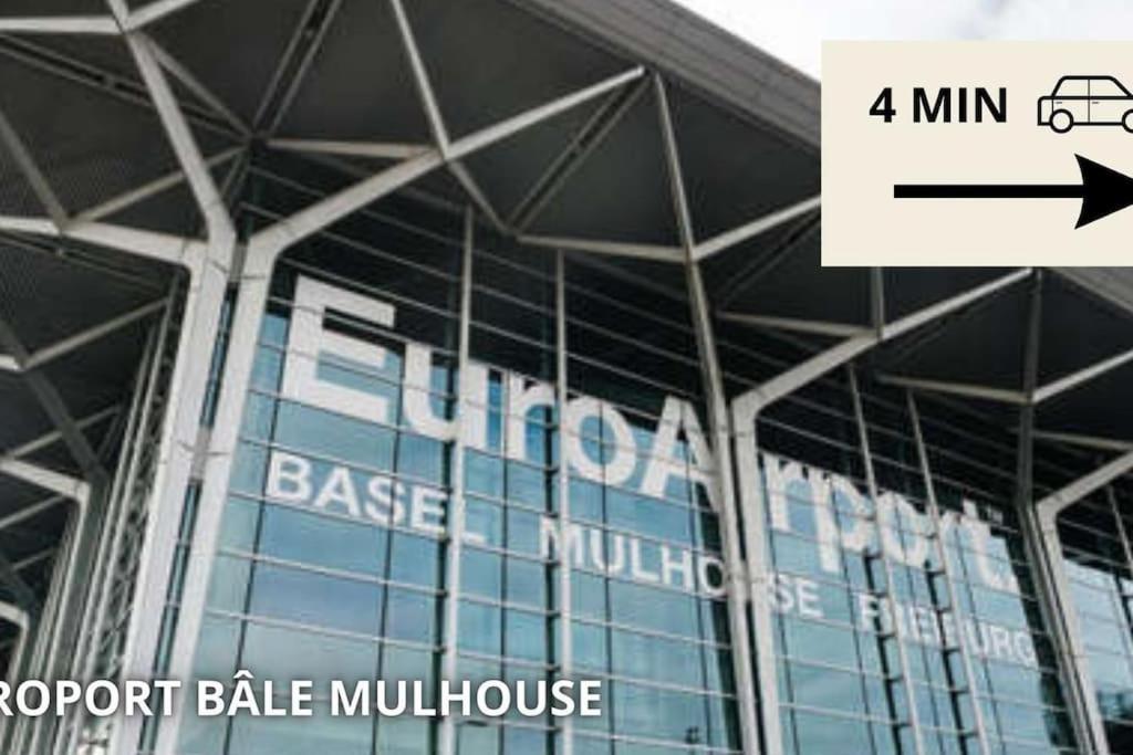 Апартаменти Le Spot, Proche Euroairport Сен-Луї Екстер'єр фото